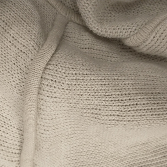 Eileen Fisher Cotton Linen Cardigan Sweater Neutral Natural Greige Clr Layering - Picture 10 of 12